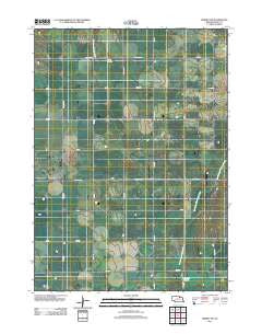 Dorsey SW Nebraska Historical topographic map, 1:24000 scale, 7.5 X 7.5 Minute, Year 2011