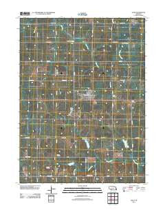 Eagle Nebraska Historical topographic map, 1:24000 scale, 7.5 X 7.5 Minute, Year 2011