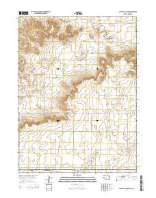 Easterly Airport Nebraska Current topographic map, 1:24000 scale, 7.5 X 7.5 Minute, Year 2014