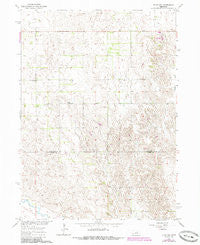 Elgin NW Nebraska Historical topographic map, 1:24000 scale, 7.5 X 7.5 Minute, Year 1963