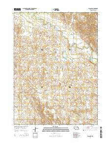 Elgin SW Nebraska Current topographic map, 1:24000 scale, 7.5 X 7.5 Minute, Year 2014