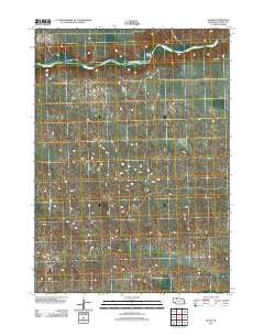 Eli SW Nebraska Historical topographic map, 1:24000 scale, 7.5 X 7.5 Minute, Year 2011
