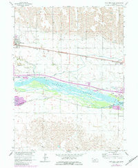 Elm Creek East Nebraska Historical topographic map, 1:24000 scale, 7.5 X 7.5 Minute, Year 1962