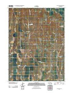 Elwood SW Nebraska Historical topographic map, 1:24000 scale, 7.5 X 7.5 Minute, Year 2011