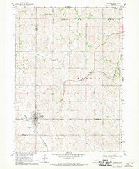 Emerson Nebraska Historical topographic map, 1:24000 scale, 7.5 X 7.5 Minute, Year 1967