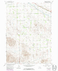 Emmet NW Nebraska Historical topographic map, 1:24000 scale, 7.5 X 7.5 Minute, Year 1964