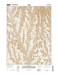 Eustis SE Nebraska Current topographic map, 1:24000 scale, 7.5 X 7.5 Minute, Year 2014