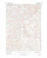 Flats Nebraska Historical topographic map, 1:62500 scale, 15 X 15 Minute, Year 1949