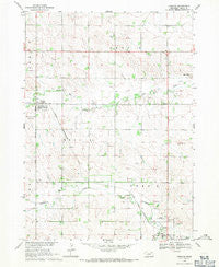 Fordyce Nebraska Historical topographic map, 1:24000 scale, 7.5 X 7.5 Minute, Year 1968