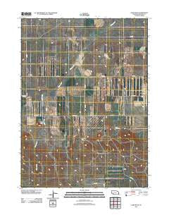 Gabe Rock Nebraska Historical topographic map, 1:24000 scale, 7.5 X 7.5 Minute, Year 2011