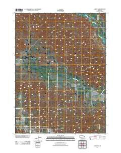Gables SE Nebraska Historical topographic map, 1:24000 scale, 7.5 X 7.5 Minute, Year 2011