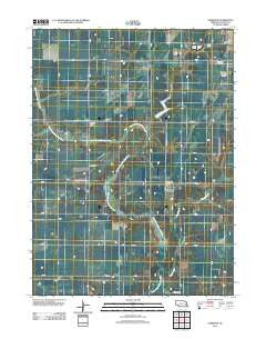 Garrison Nebraska Historical topographic map, 1:24000 scale, 7.5 X 7.5 Minute, Year 2011