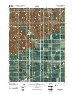 Gibbon North Nebraska Historical topographic map, 1:24000 scale, 7.5 X 7.5 Minute, Year 2011