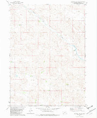 Goldman Lake NW Nebraska Historical topographic map, 1:24000 scale, 7.5 X 7.5 Minute, Year 1982