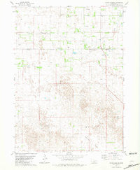 Goose Lake SW Nebraska Historical topographic map, 1:24000 scale, 7.5 X 7.5 Minute, Year 1981