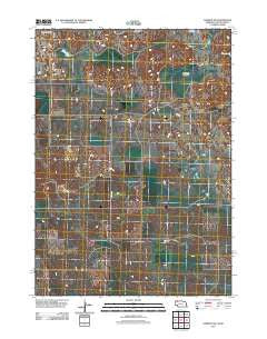 Gordon NW Nebraska Historical topographic map, 1:24000 scale, 7.5 X 7.5 Minute, Year 2011