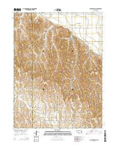 Gothenburg SW Nebraska Current topographic map, 1:24000 scale, 7.5 X 7.5 Minute, Year 2014