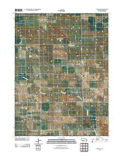 Grainton Nebraska Historical topographic map, 1:24000 scale, 7.5 X 7.5 Minute, Year 2011