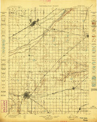 Grand Island Nebraska Historical topographic map, 1:125000 scale, 30 X 30 Minute, Year 1898