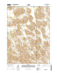 Hagan Lake Nebraska Current topographic map, 1:24000 scale, 7.5 X 7.5 Minute, Year 2014