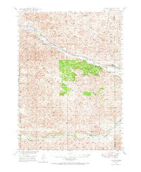 Halsey Nebraska Historical topographic map, 1:62500 scale, 15 X 15 Minute, Year 1948