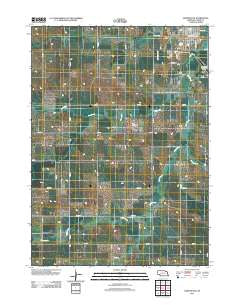 Hartington Nebraska Historical topographic map, 1:24000 scale, 7.5 X 7.5 Minute, Year 2011