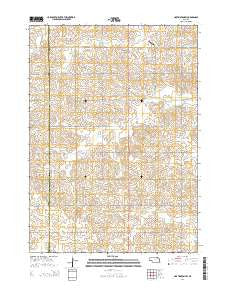 Hartington SW Nebraska Current topographic map, 1:24000 scale, 7.5 X 7.5 Minute, Year 2014