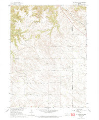 Hay Springs Creek Nebraska Historical topographic map, 1:24000 scale, 7.5 X 7.5 Minute, Year 1966