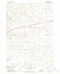 Hay Springs NE Nebraska Historical topographic map, 1:24000 scale, 7.5 X 7.5 Minute, Year 1966