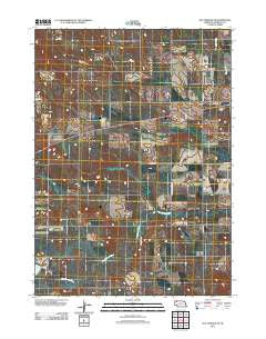 Hay Springs NE Nebraska Historical topographic map, 1:24000 scale, 7.5 X 7.5 Minute, Year 2011