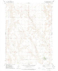 Hayes Center Nebraska Historical topographic map, 1:24000 scale, 7.5 X 7.5 Minute, Year 1974