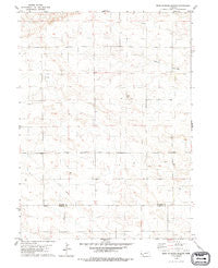 Head Of Rocky Hollow Nebraska Historical topographic map, 1:24000 scale, 7.5 X 7.5 Minute, Year 1979