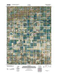 Heartwell Nebraska Historical topographic map, 1:24000 scale, 7.5 X 7.5 Minute, Year 2011