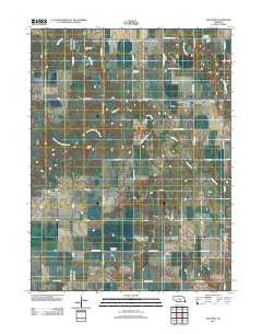 Holstein Nebraska Historical topographic map, 1:24000 scale, 7.5 X 7.5 Minute, Year 2011