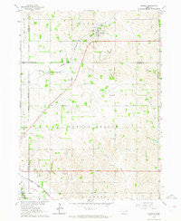 Hoskins Nebraska Historical topographic map, 1:24000 scale, 7.5 X 7.5 Minute, Year 1963