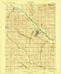 Howe Nebraska Historical topographic map, 1:62500 scale, 15 X 15 Minute, Year 1915