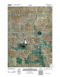 Hudson Lake Nebraska Historical topographic map, 1:24000 scale, 7.5 X 7.5 Minute, Year 2011