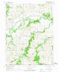 Humboldt SW Nebraska Historical topographic map, 1:24000 scale, 7.5 X 7.5 Minute, Year 1965