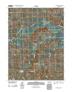 Humboldt SW Nebraska Historical topographic map, 1:24000 scale, 7.5 X 7.5 Minute, Year 2011