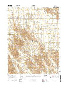 Imperial NW Nebraska Current topographic map, 1:24000 scale, 7.5 X 7.5 Minute, Year 2014