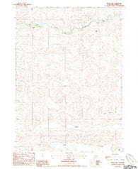 Indian Hill Nebraska Historical topographic map, 1:24000 scale, 7.5 X 7.5 Minute, Year 1985