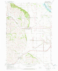 Jackson Nebraska Historical topographic map, 1:24000 scale, 7.5 X 7.5 Minute, Year 1967