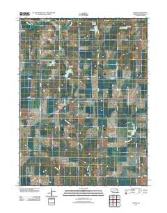 Jansen Nebraska Historical topographic map, 1:24000 scale, 7.5 X 7.5 Minute, Year 2011