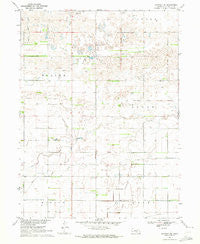 Kearney SE Nebraska Historical topographic map, 1:24000 scale, 7.5 X 7.5 Minute, Year 1970