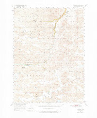 Kennedy Nebraska Historical topographic map, 1:62500 scale, 15 X 15 Minute, Year 1950
