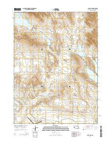 Lake Alice Nebraska Current topographic map, 1:24000 scale, 7.5 X 7.5 Minute, Year 2014
