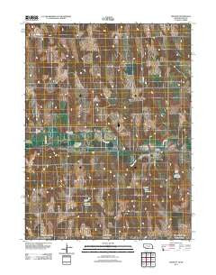 Lebanon Nebraska Historical topographic map, 1:24000 scale, 7.5 X 7.5 Minute, Year 2011