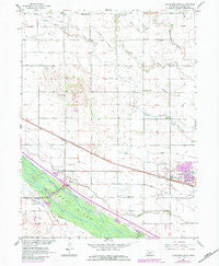 Lexington West Nebraska Historical topographic map, 1:24000 scale, 7.5 X 7.5 Minute, Year 1962