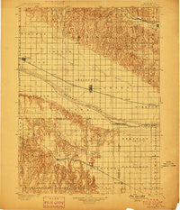 Lexington Nebraska Historical topographic map, 1:125000 scale, 30 X 30 Minute, Year 1899