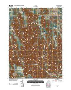 Lillian Nebraska Historical topographic map, 1:24000 scale, 7.5 X 7.5 Minute, Year 2011